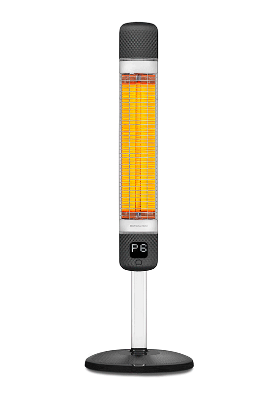 Инфракрасный карбоновый обогреватель Luxeva PRO 2500-FR черный