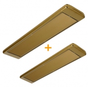 Два инфракрасных обогревателя Almac ИК-5 Сосна